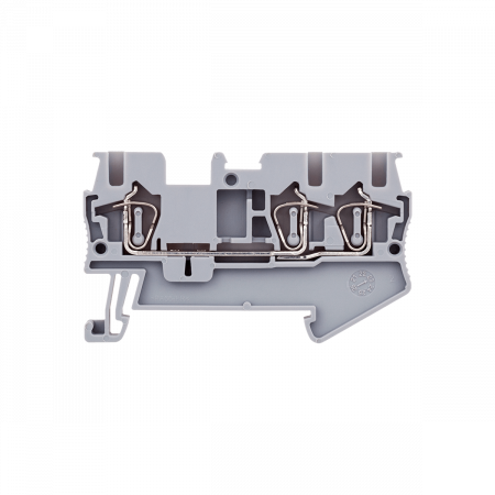 Клемма пружинная трехпроводная, 2.5 мм²