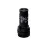 Зуммер без подсветки, 80дБ, черный, 220V AС, IP65, пластик