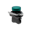 Лампа сигнальная зеленая, 220V AС/DC, IP65, металл