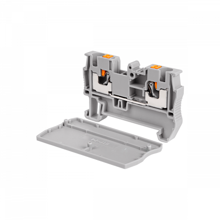 Заглушка для одноуровневых клемм push-in, 4 мм², серая (уп. 20 шт.)