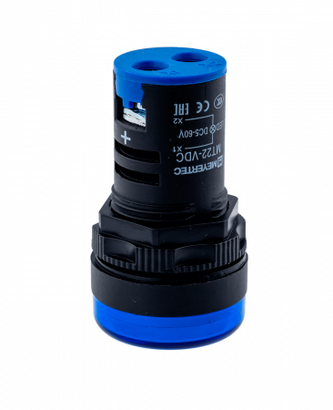 Индикатор напряжения, 5-60V DC, синий
