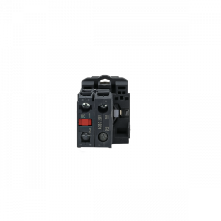 Переключатель  на 2 положения с фиксацией и подсветкой, красный, 1NС, 220V AC/DC, IP65, пластик