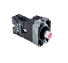 Основание с подсветкой 1NC красный 220V, металл