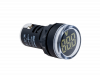 Индикатор напряжения, 5-60V DC, белый