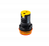 Сигнальная лампа, желтый, 220V AC/DC IP65