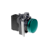 Лампа сигнальная зеленая, 220V AС/DC, IP65, металл