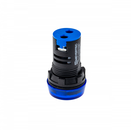 Сигнальная LED лампа, синий, 110V AC/DC IP65